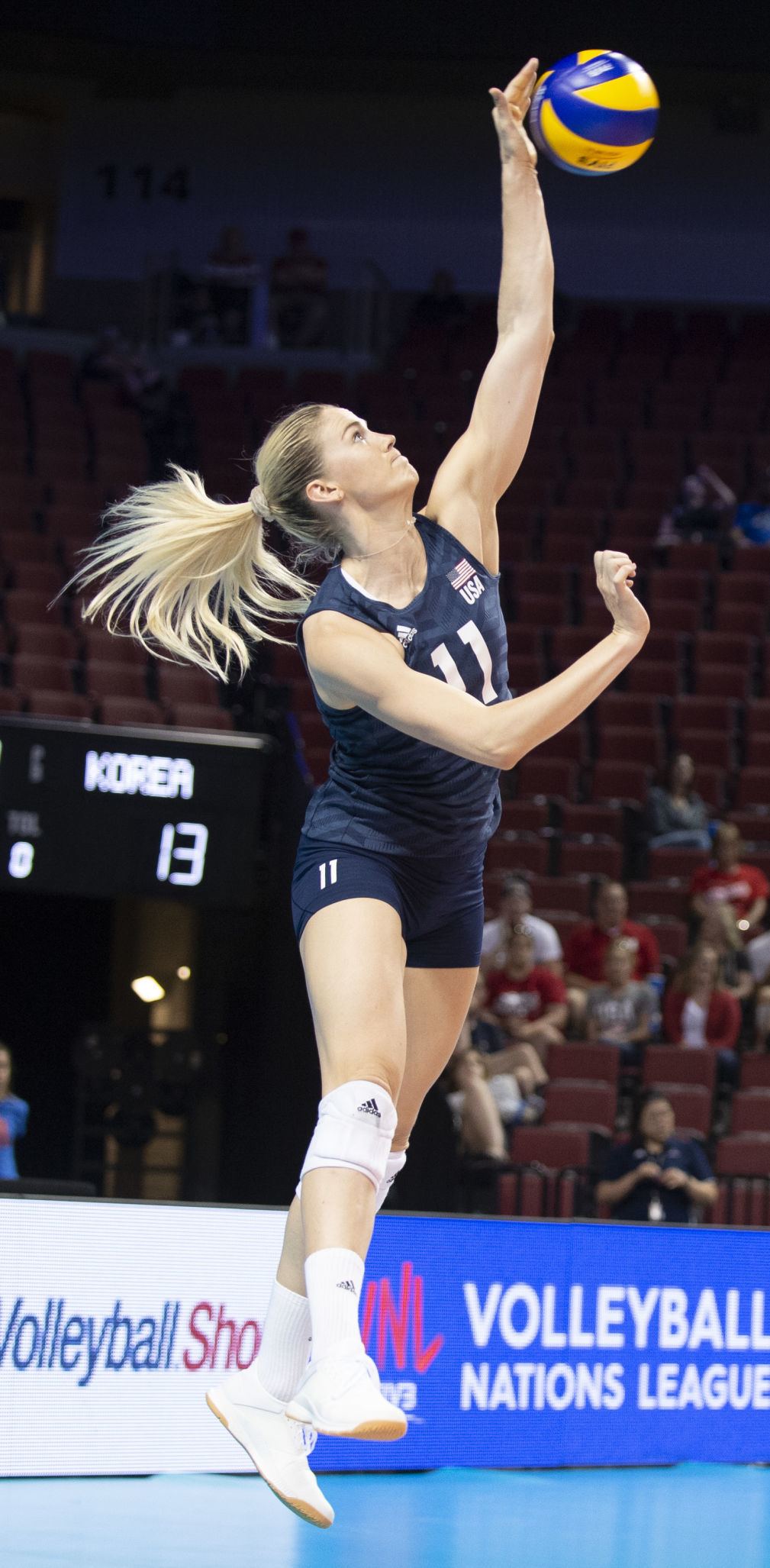 U.S. vs. Korea volleyball, 6.4